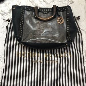 Henri Bendel leather satchel